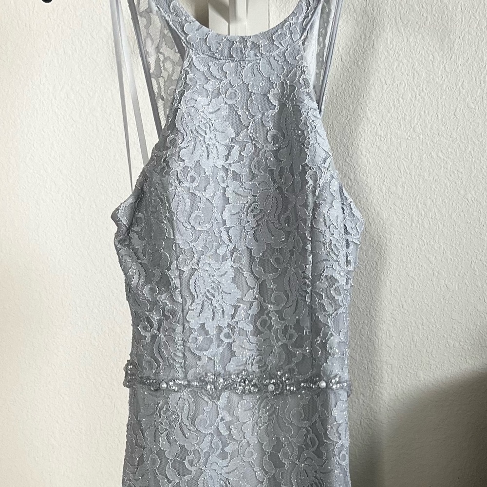City Studios Gown silver
